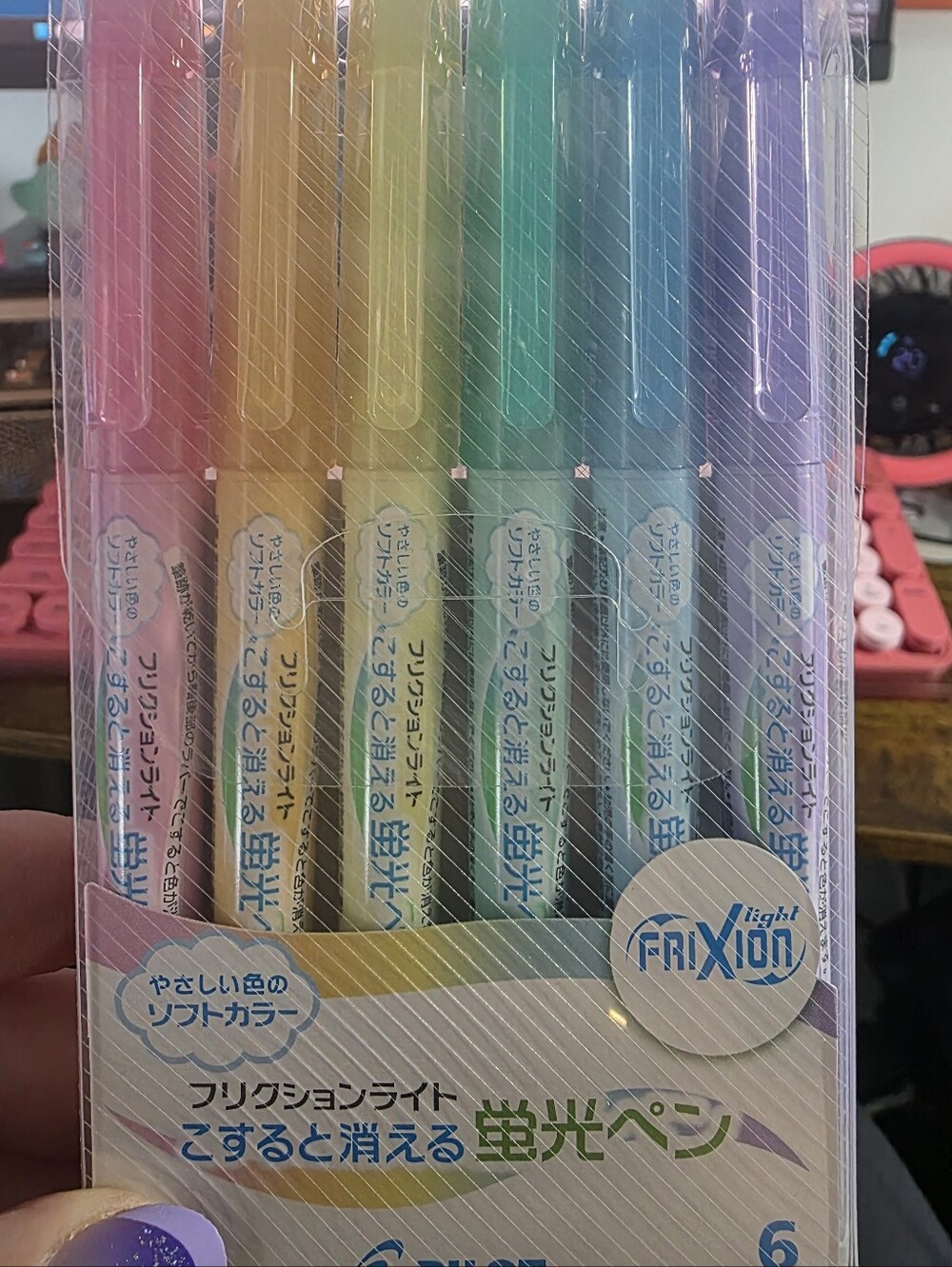 FriXion Light Soft Pastel Highlighter Set - Japan Edition